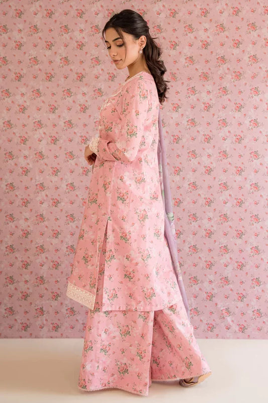 Petals & Prints by Cross Stitch | ROSE GLEAM-3PC PRINTED LAWN SUIT