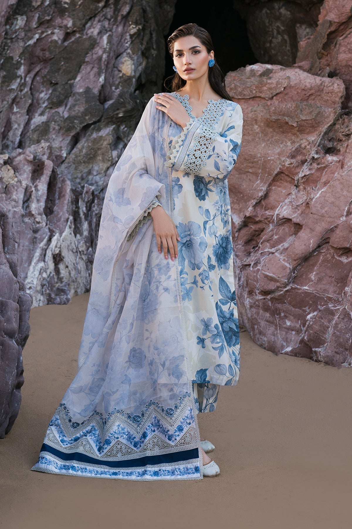 Baroque Summer Lawn 2025 | UF-4105