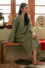 Cross Stitch Mahiri Unstitched Embroidered Vol-VI | Ethereal smoke