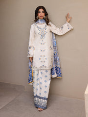 Marine Luxury Lawn 2025 by Faiza Faisal | MIRHA