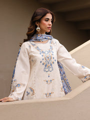 Marine Luxury Lawn 2025 by Faiza Faisal | MIRHA