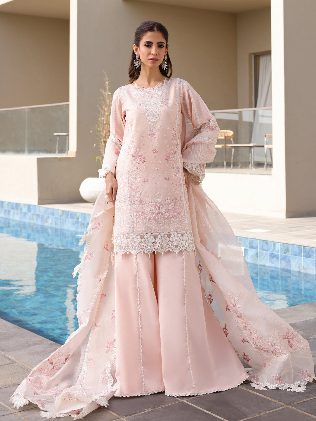 Marine Luxury Lawn 2025 by Faiza Faisal | MARIA