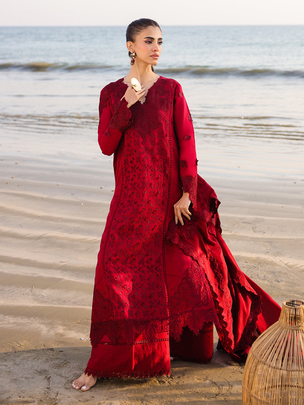 Marine Luxury Lawn 2025 by Faiza Faisal | TARA