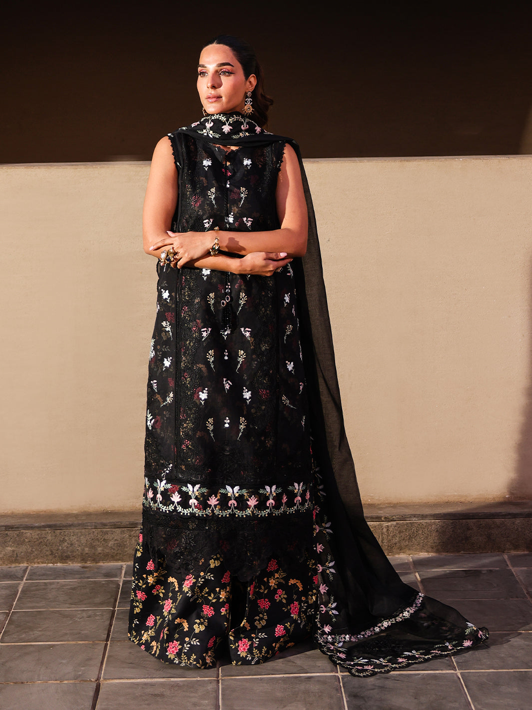 Marine Luxury Lawn 2025 by Faiza Faisal | ELVA
