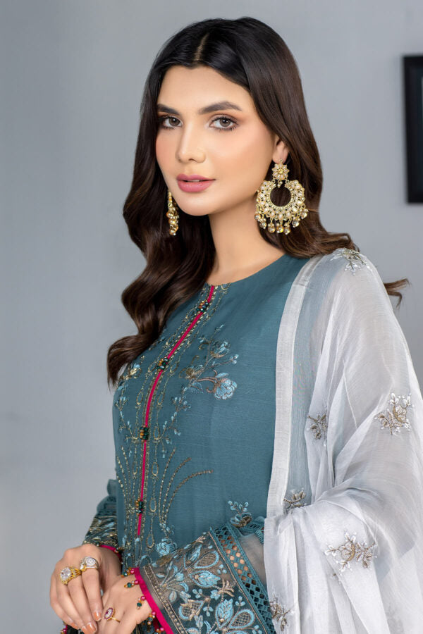 Kuch Khas By Flossie Chiffon Collection Vol 13 2023 | AQUAMARINE
