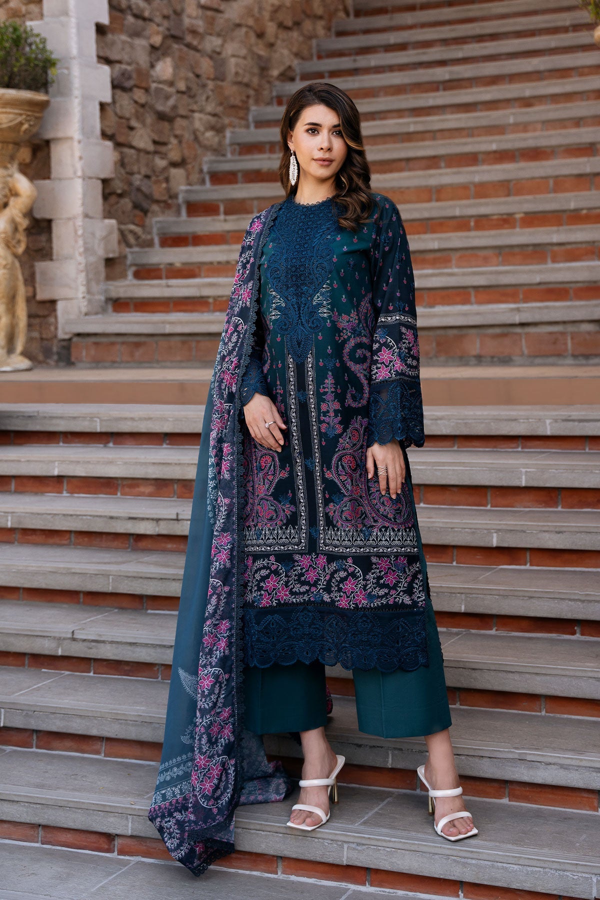 Damask Lawn by Afrozeh | Azrina B