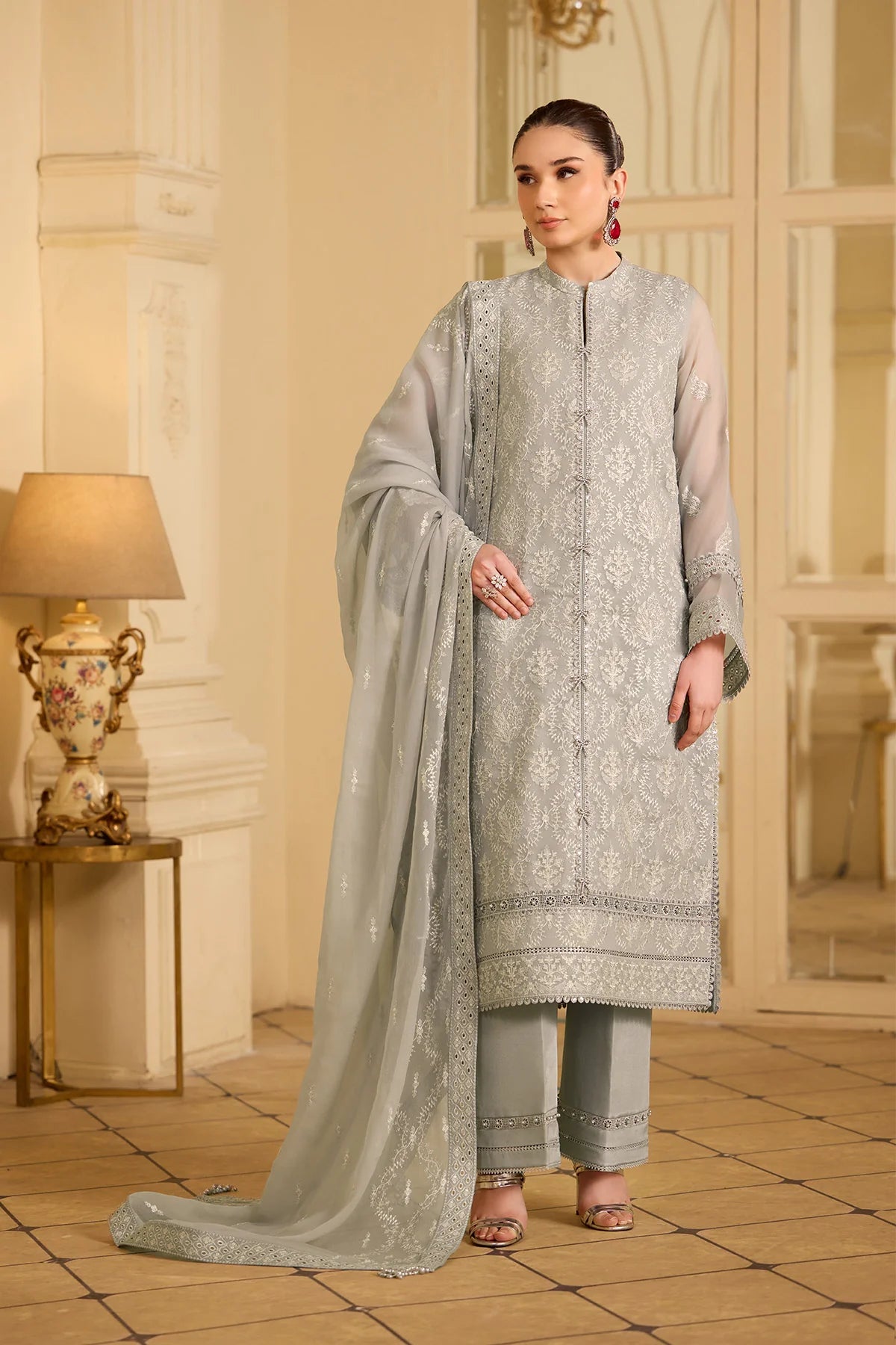 Ezza Collection Alizeh Formals | Chiffon Collection 2026 || AF-CH-2255-Ezza ...