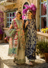 Elaf Print Chikankari Collection 2025 | ELK-01A