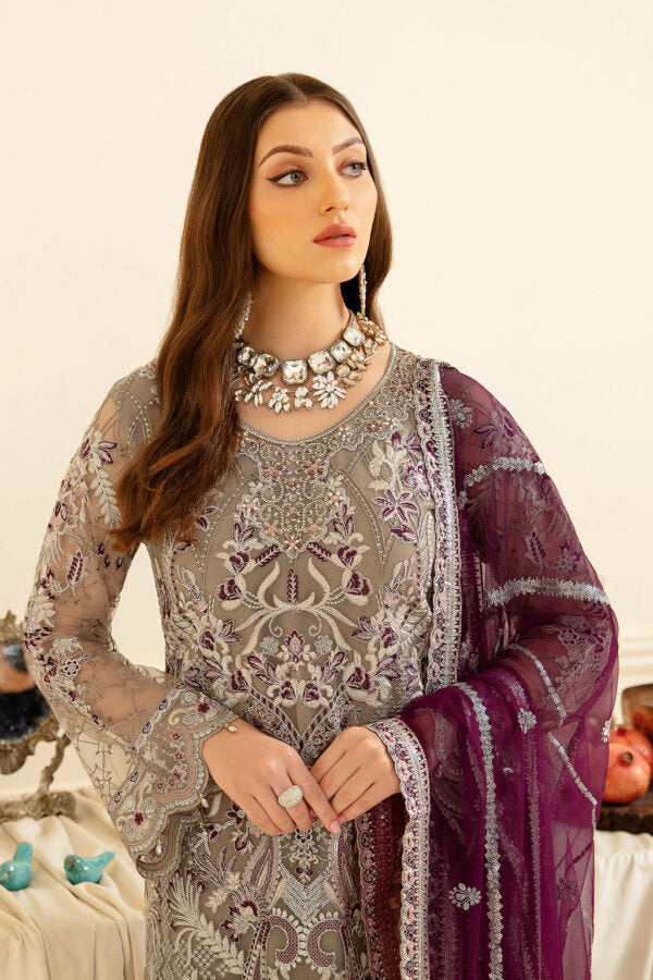 Ramsha Semi Stitch Minhal vol 7 | M-704