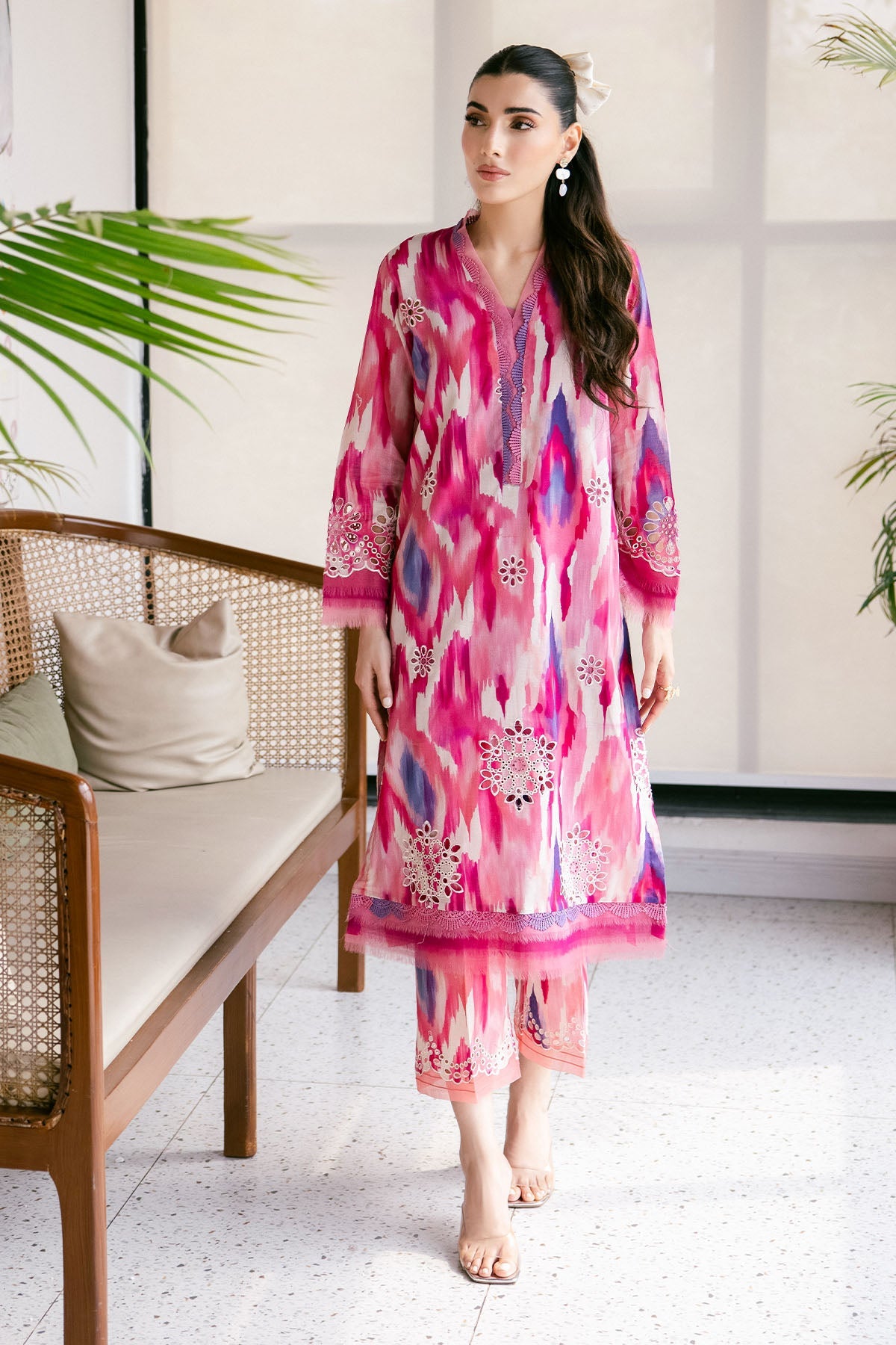 Ballerina Summer Lawn by Nureh 2025 | NU2-154S