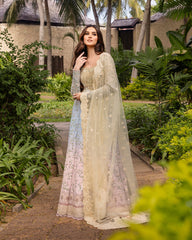Tara Sutaria X Faiza Saqlain Lawn 2025 | Freesia