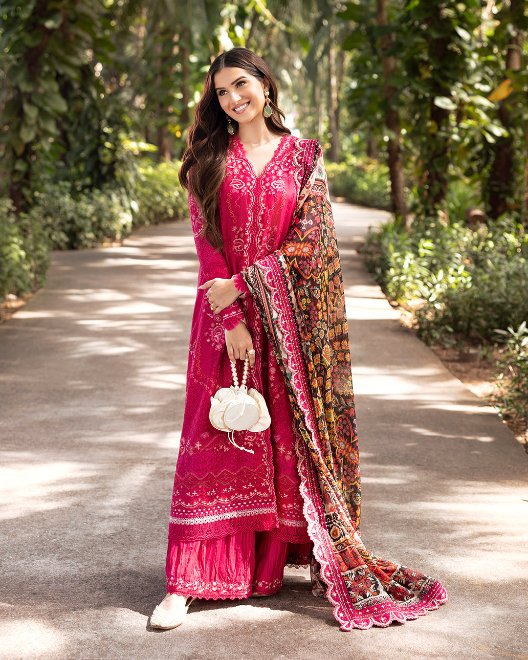Tara Sutaria X Faiza Saqlain Lawn 2025 | Varda