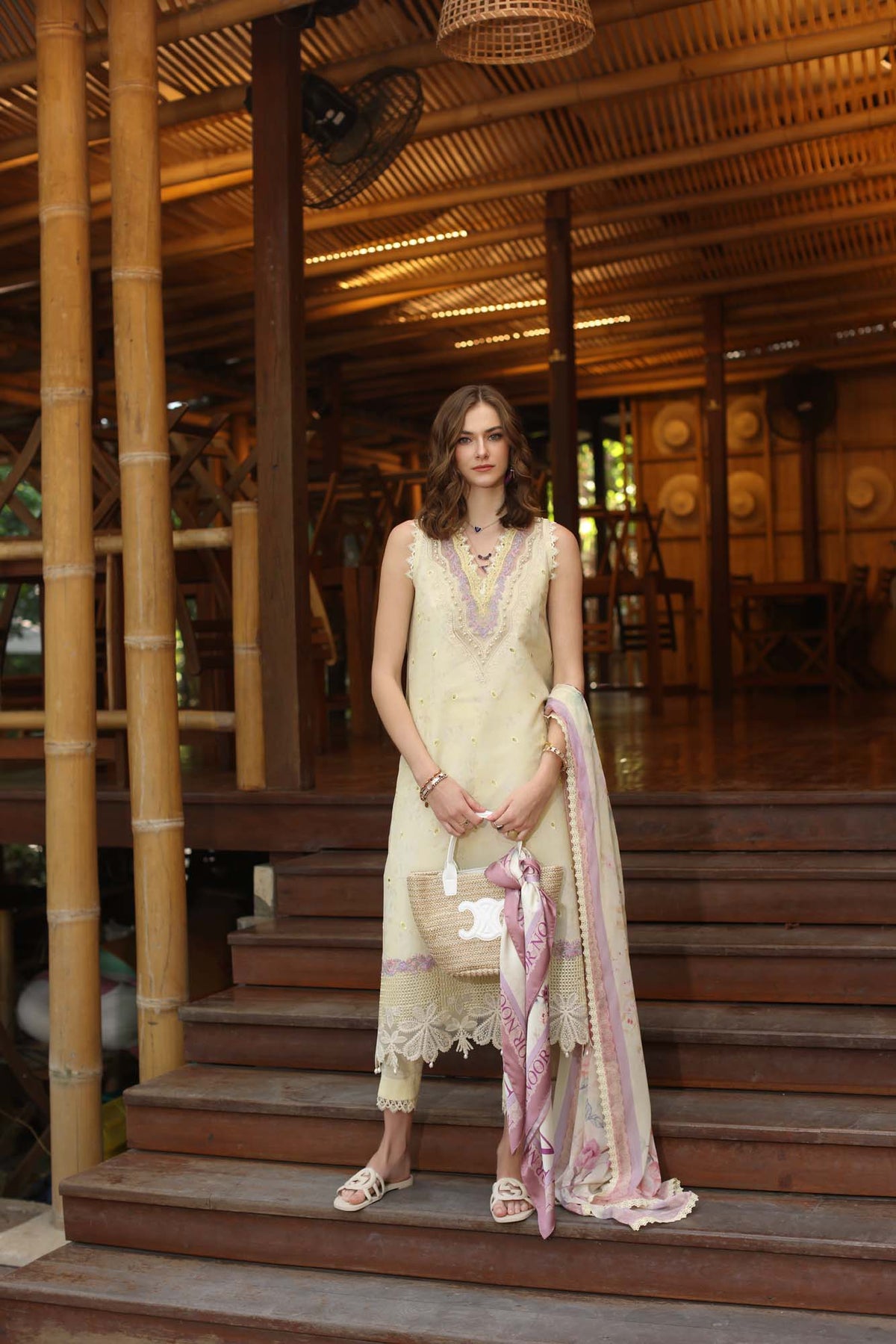 Noor Eid Luxe Printedkari ’25 by Saadia Aasad | D9-A