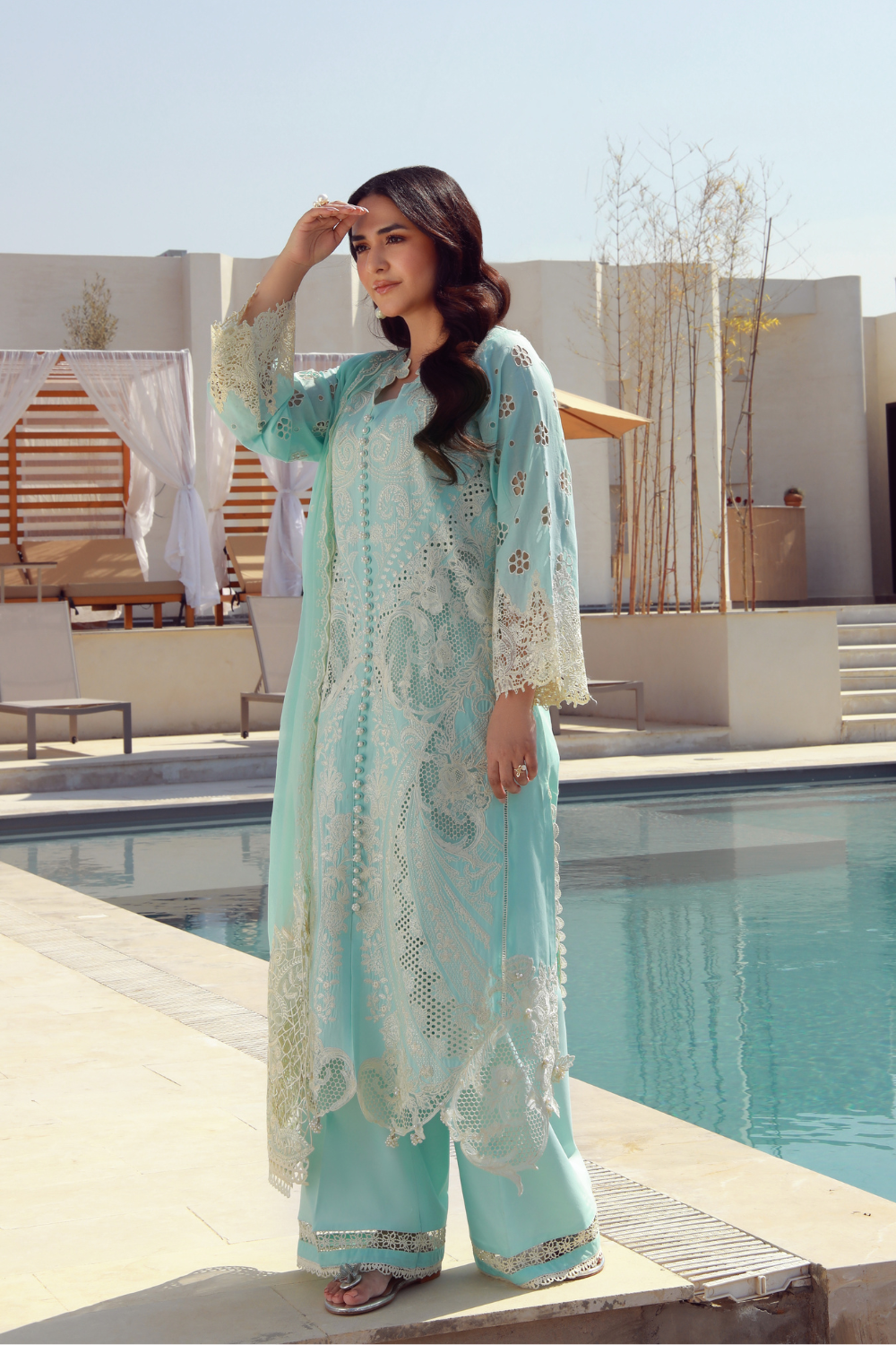 Gulmina Lawn 2025 | Azure