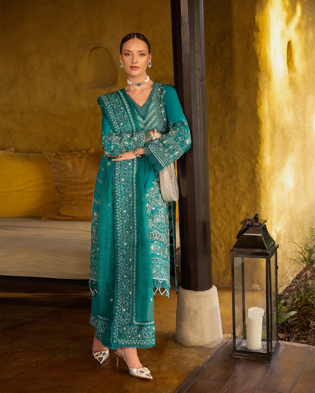 Tara Sutaria X Faiza Saqlain Lawn 2025 | Calla