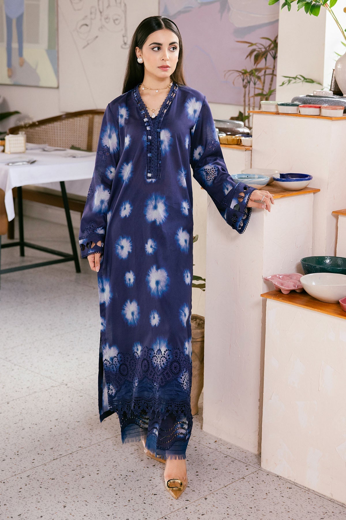 Ballerina Summer Lawn by Nureh 2025 | NU2-156S