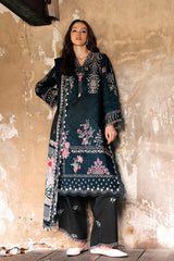 Aniq V1 Linen 2026 Charizma | 3-PC Unstitched Embroidered Linen Collection ANW7-01