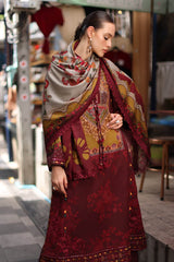 Aniq V1 Linen 2026 Charizma | 3-PC Unstitched Embroidered Linen Collection ANW7-03– alternate view