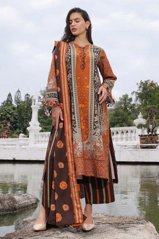 Charizma C Print Collection 3-PC Unstitched Linen Collection CPW6-11
