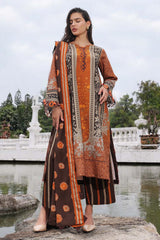 Charizma C Print Collection 3-PC Unstitched Linen Collection CPW6-11