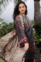 Charizma C Print Collection 3-PC Unstitched Linen Collection CPW6-09– 29A5258