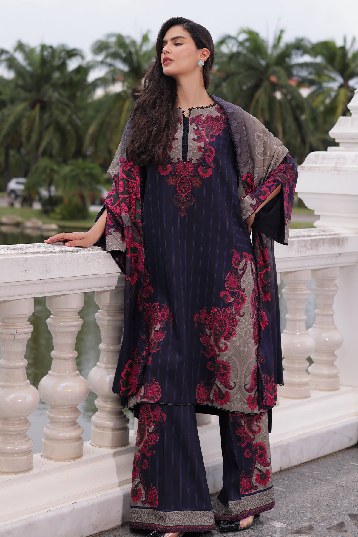 Charizma C Print Collection 3-PC Unstitched Linen Collection CPW6-15– 29A5558