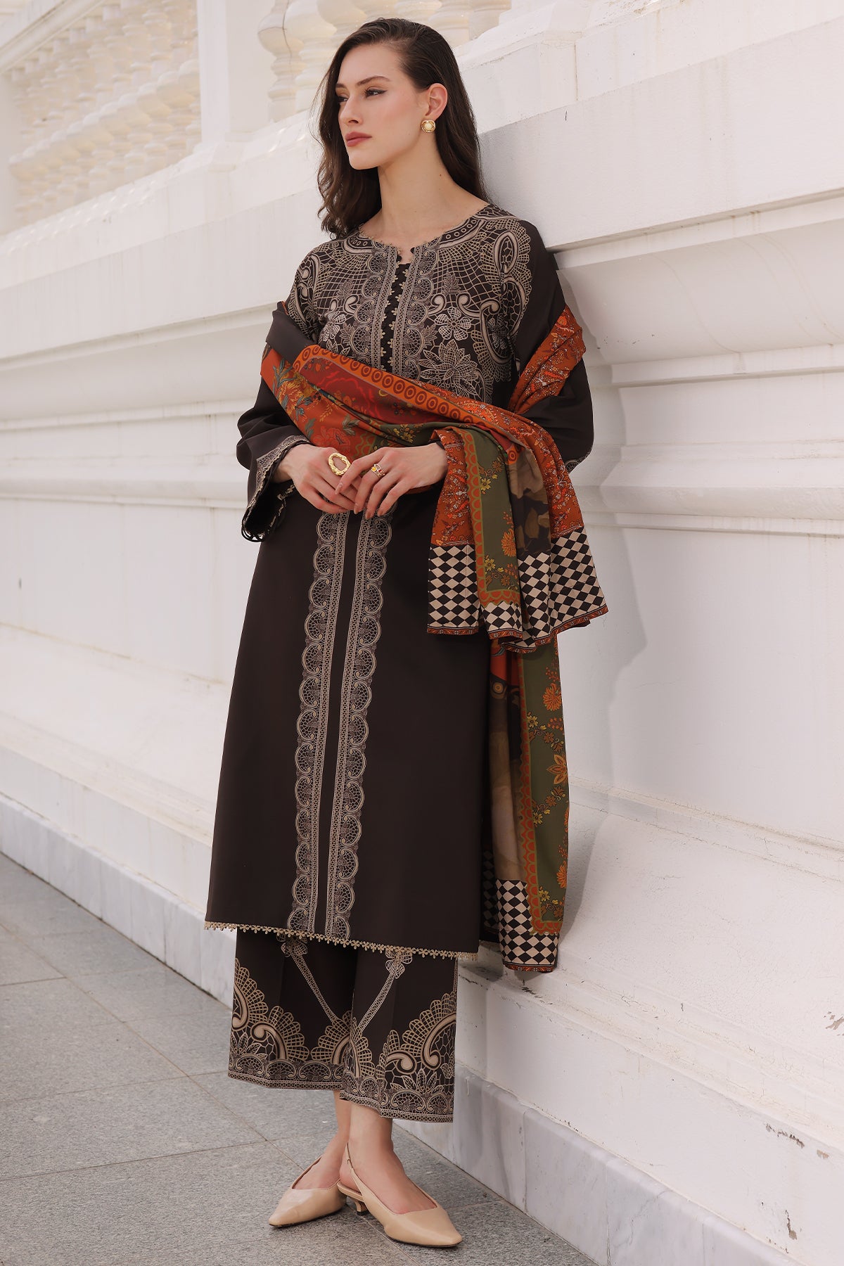 Charizma C Print Collection 3-PC Unstitched Linen Collection CPW6-16– 29A5608
