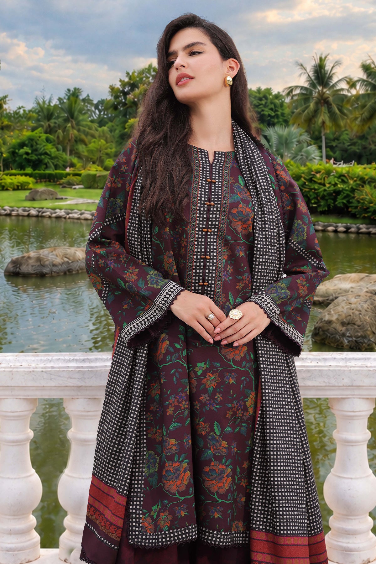 Charizma C Print Collection 3-PC Unstitched Linen Collection CPW6-17– 29A5668