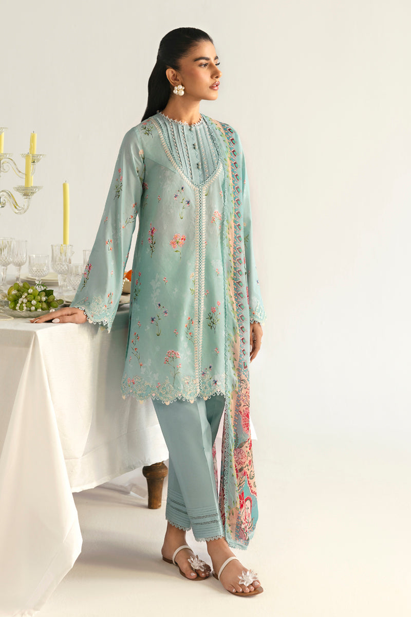 Qalamkar QPrints Unstitched Printed Lawn | 08B