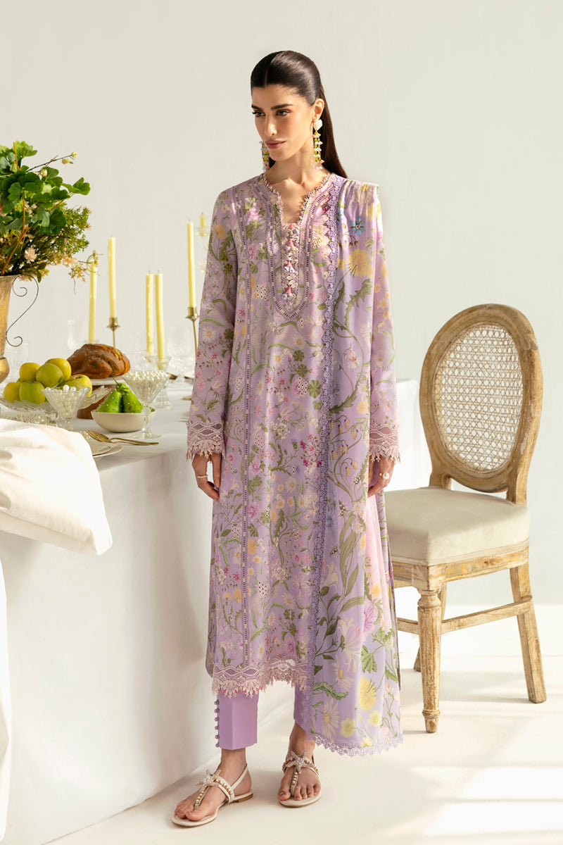 Qalamkar QPrints Unstitched Printed Lawn | 04A