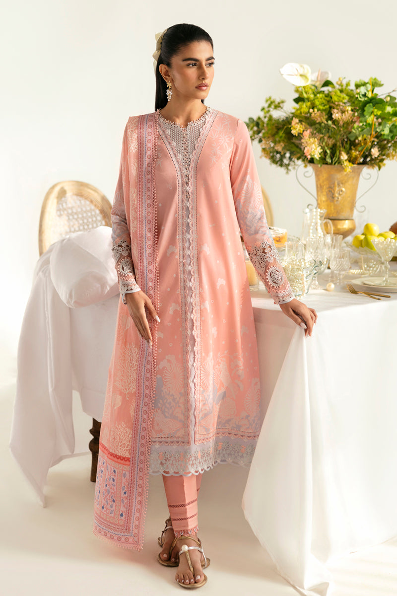Qalamkar QPrints Unstitched Printed Lawn | 02B