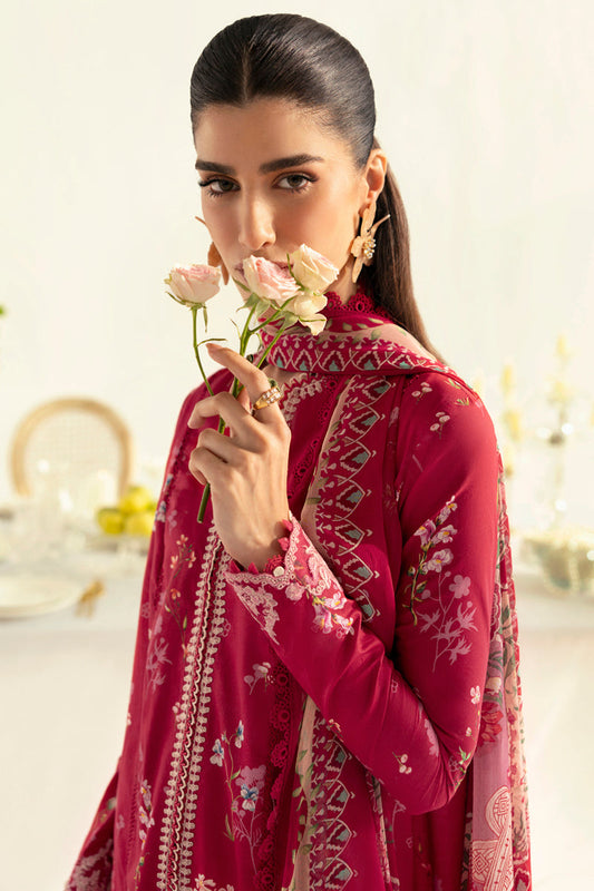 Qalamkar QPrints Unstitched Printed Lawn | 08A