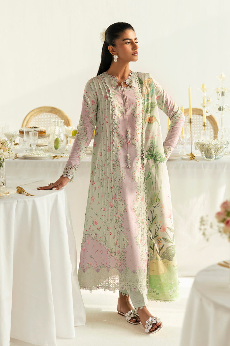 Qalamkar QPrints Unstitched Printed Lawn | 07A
