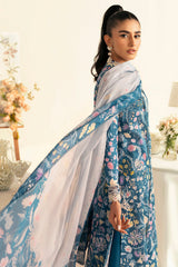 Qalamkar QPrints Unstitched Printed Lawn | 04B