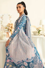Qalamkar QPrints Unstitched Printed Lawn | 04B