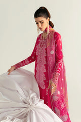Qalamkar QPrints Unstitched Printed Lawn | 06B