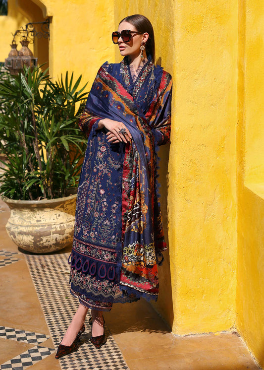 Elysia Luxury Lawn 2025 by Kanwal Malik | Azure