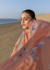 Crimson Summer Lawn 2025 by Saira Shakira | D1 A