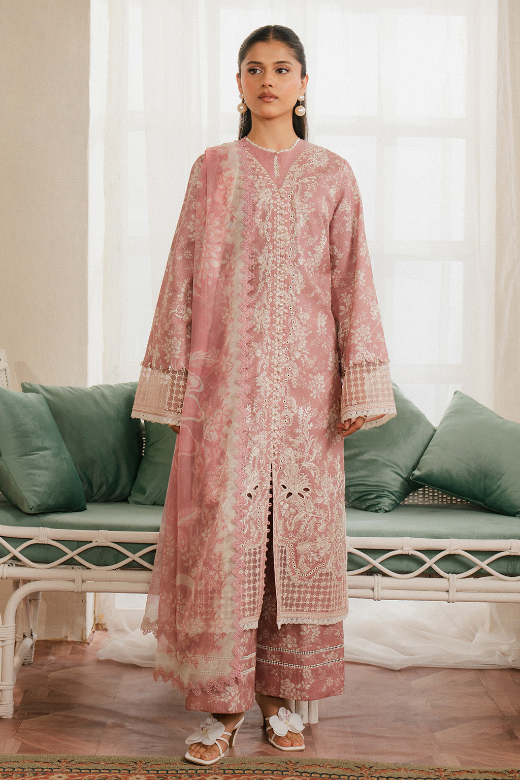 Armelia Printed Lawn 2025 by Ayzel | Sylvie