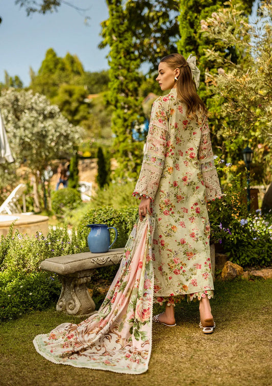 Elaf Print Chikankari Collection 2025 | ELK-04A