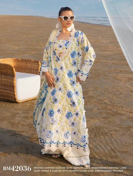 Gul Ahmed Lawn 2025 | DN 42036