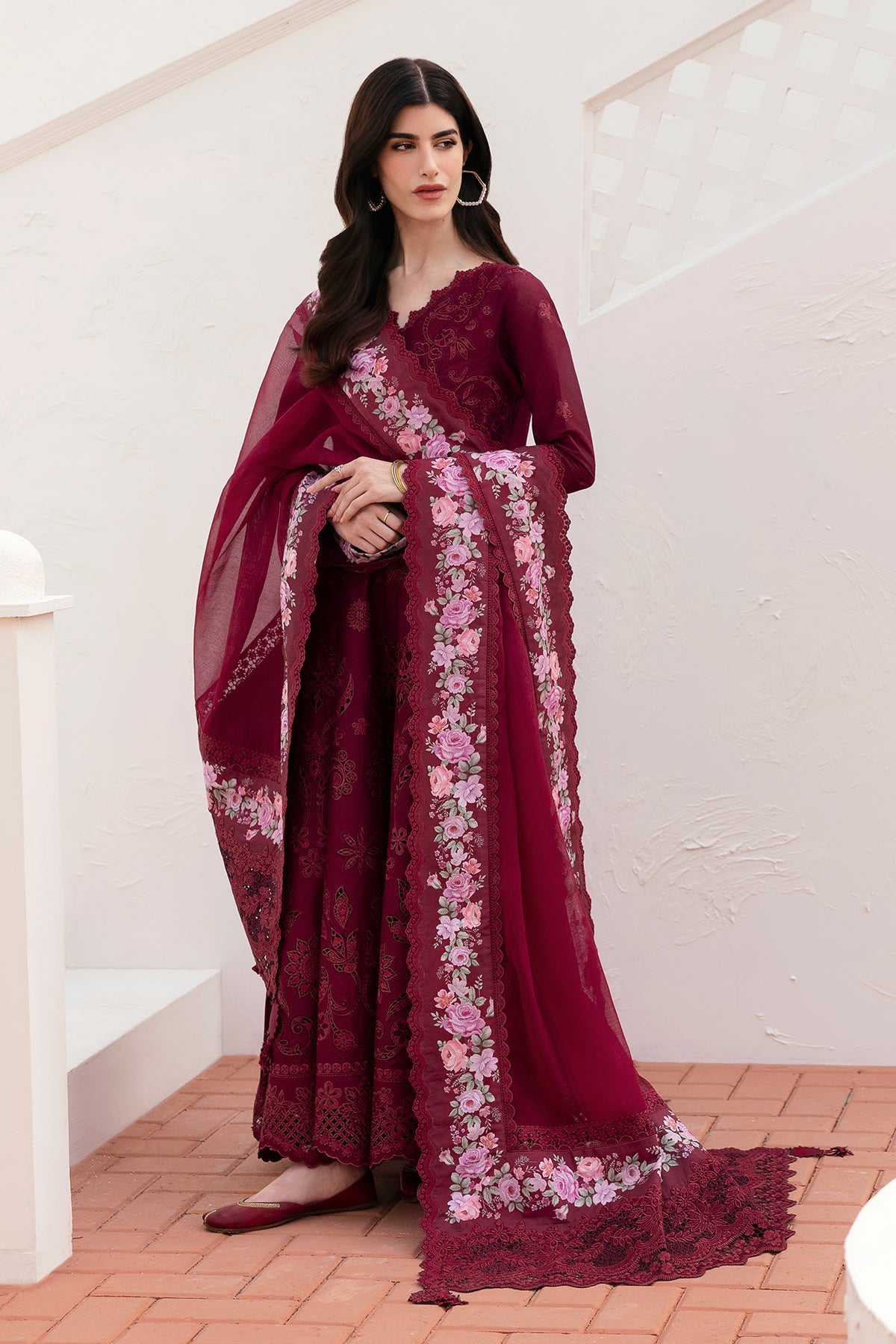 Baroque Eid Lawn 2025 | EL-D05