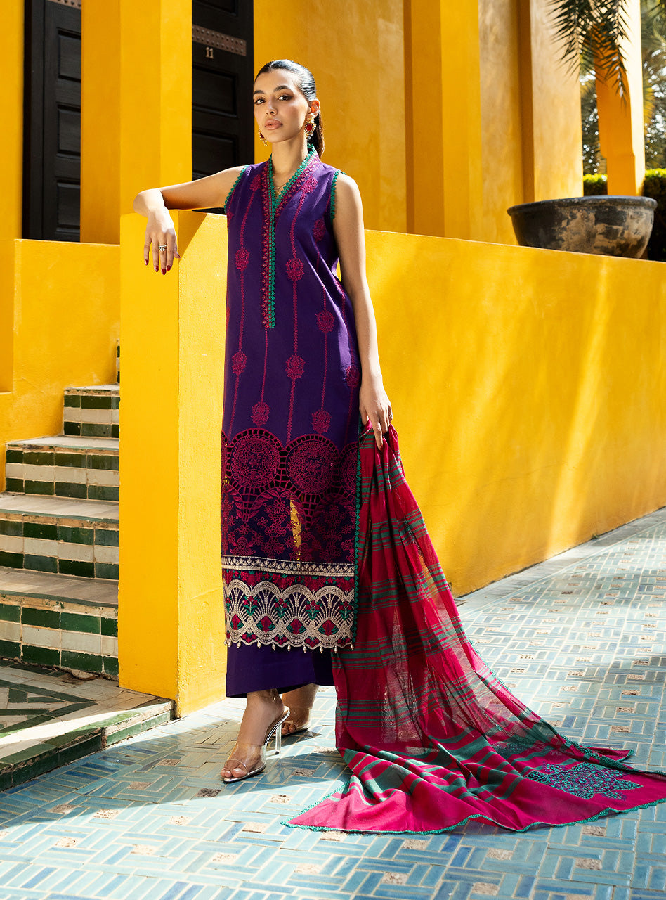Zainab Chottani Chikankari Lawn 2025 | 1B