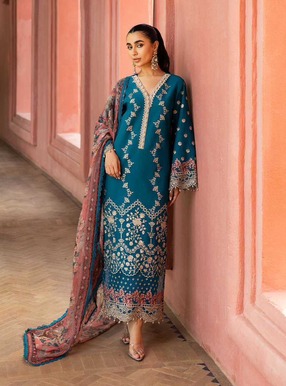 Zainab Chottani Chikankari Lawn 2025 | 2A