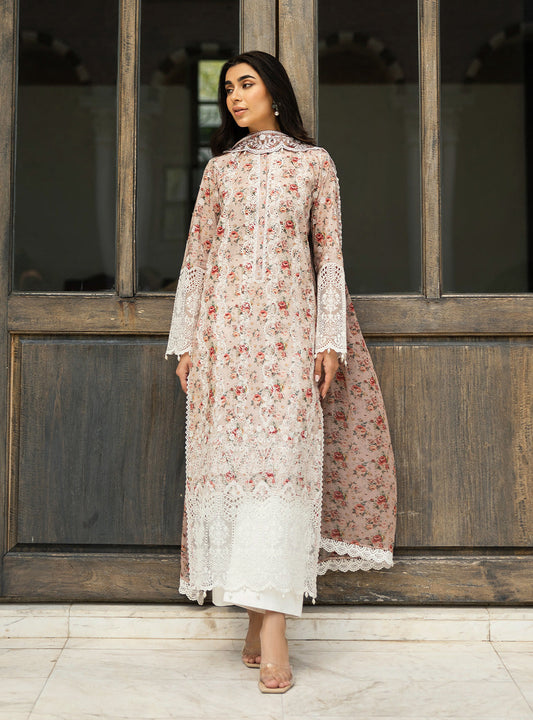 Zainab Chottani Chikankari Lawn 2025 | 9A