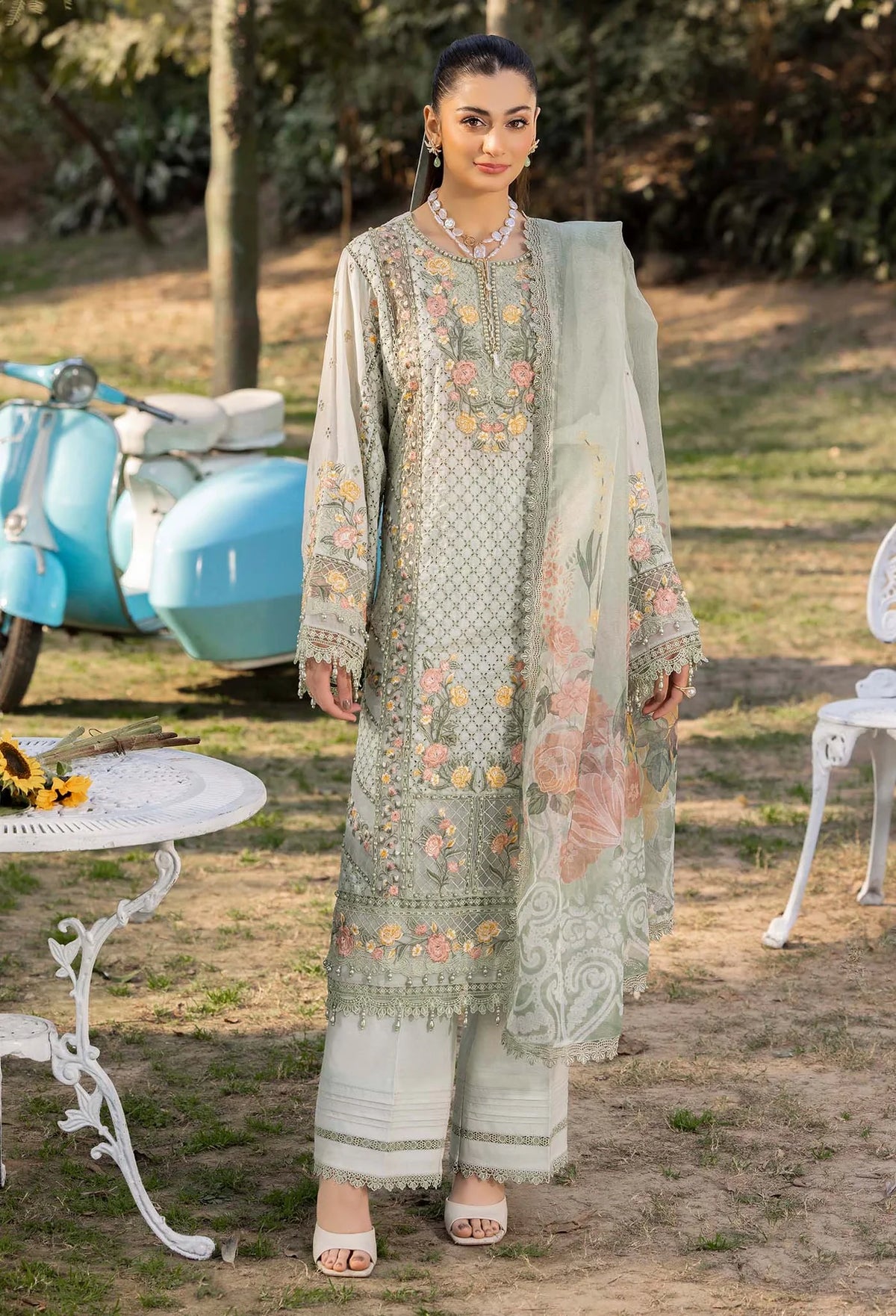 Gull Rukh’25 Lawn by Adan’s Libas | RUKH 2831