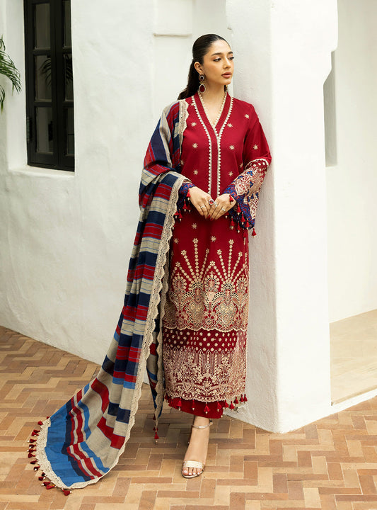 Zainab Chottani Chikankari Lawn 2025 | 3A