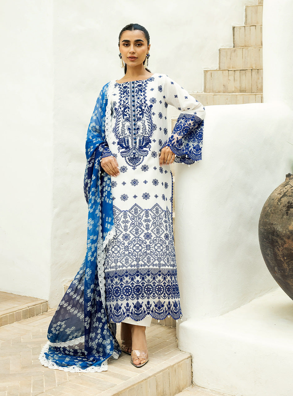 Zainab Chottani Chikankari Lawn 2025 | 8A