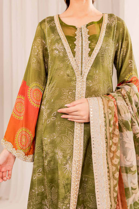 Charizma Unstitched Silk Fall Winter Collection 23 | CTW-10