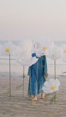 Qalamkar Luxury Lawn | Sahil 2025 | FK-03 VICTORIA